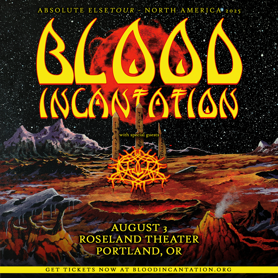BLOOD INCANTATION ABSOLUTE ELSETOUR NORTH AMERICA 2025